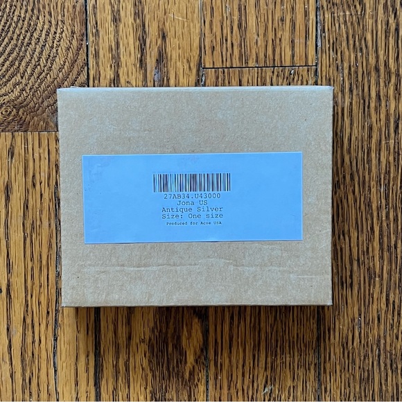 Acne Jona Brass Bird Tie Pin - Picture 3 of 5